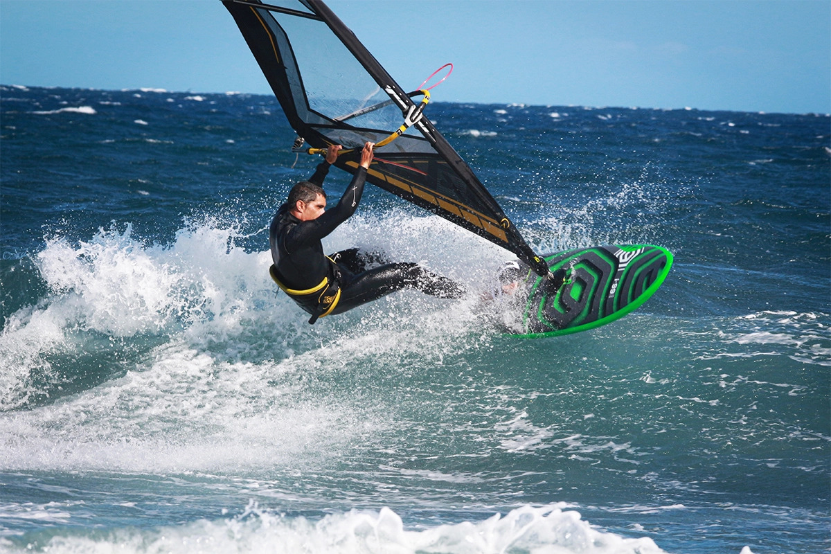 black salt pro point 7 windsurfing karlin